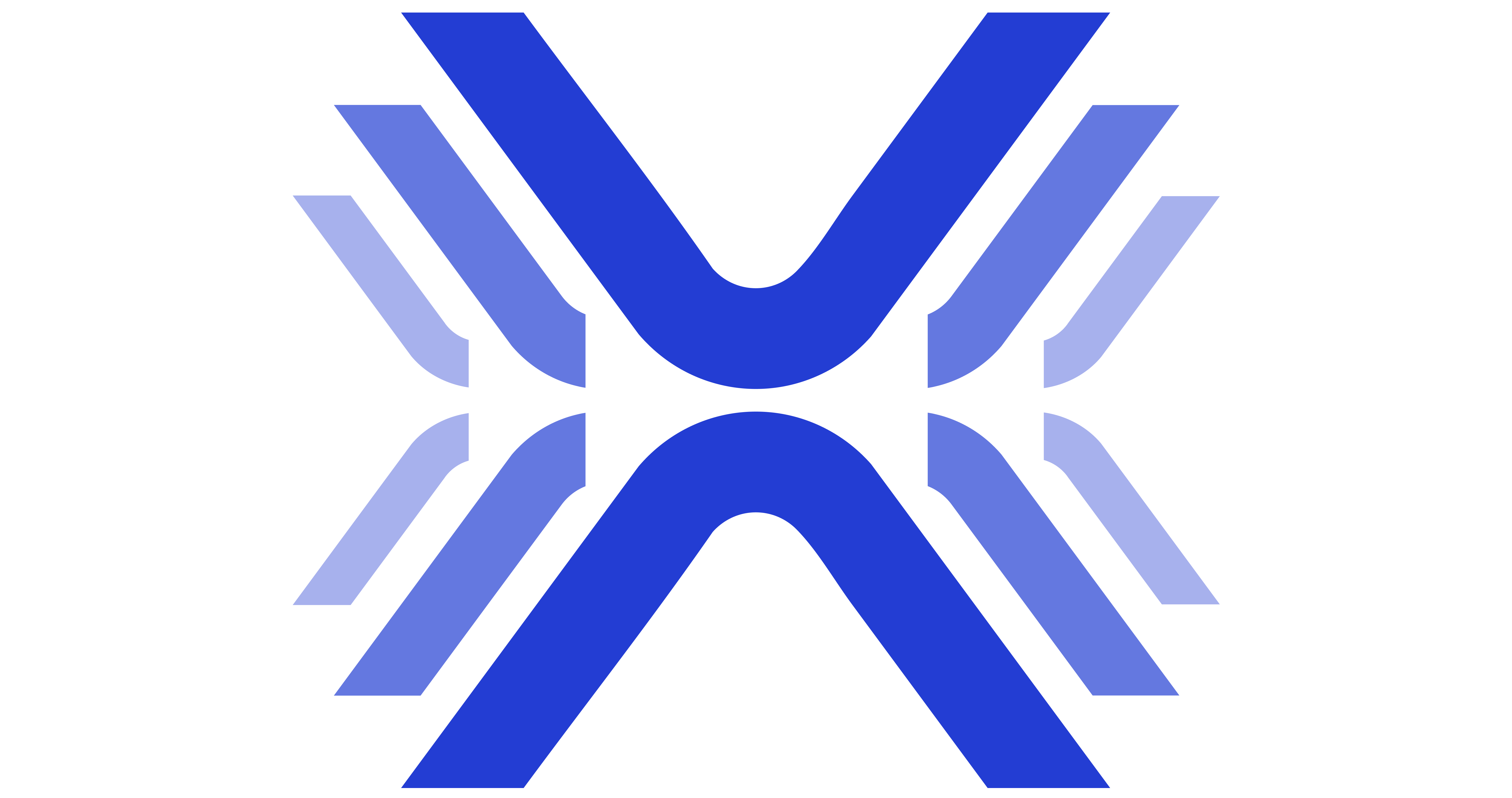 Purple X Logo